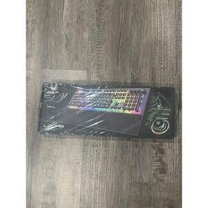 AULA L2098 Forest Mechanical Gaming Keyboard RGB Backlit Wired Metal Panel Black